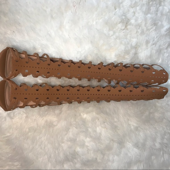 Camel gladiator heels - Picture 5 of 6